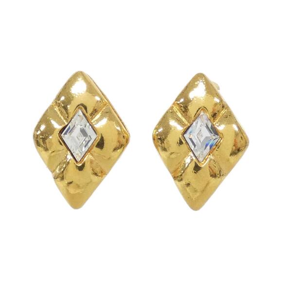 CHANEL White Earrings